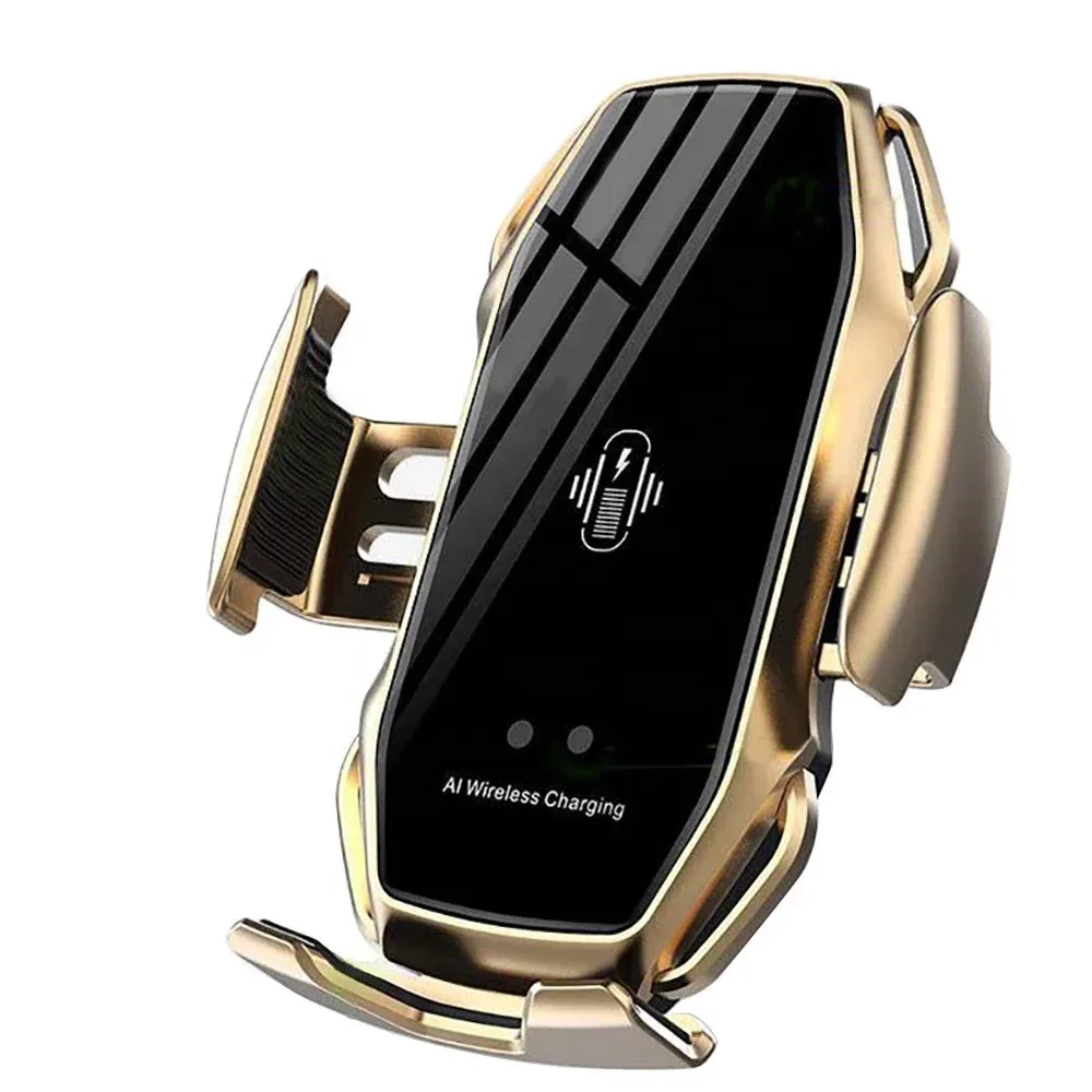 Auto-Clamp Wireless Charging Car Mount