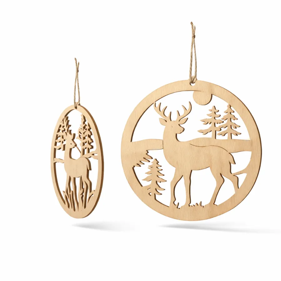 Openwork Plywood Ornament