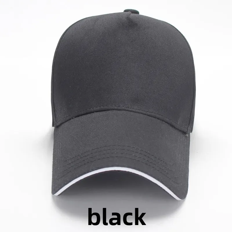 Cotton Cap with Piped Peak