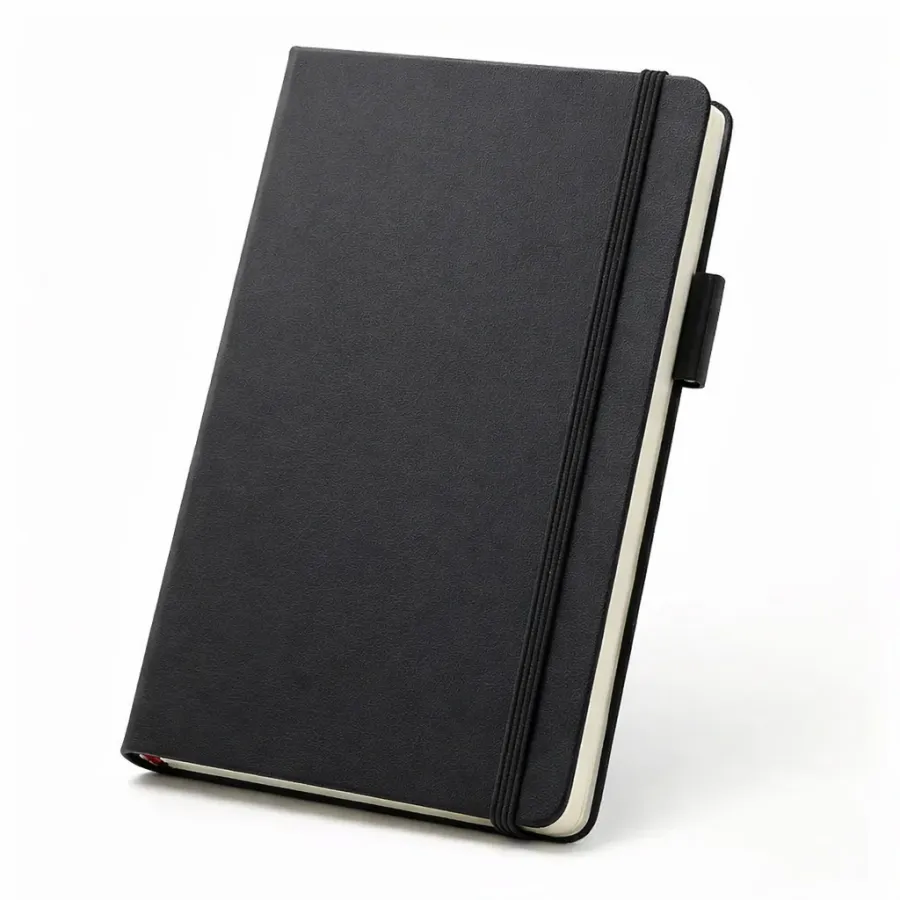 Carnet A5 avec élastique et boucle pour stylo