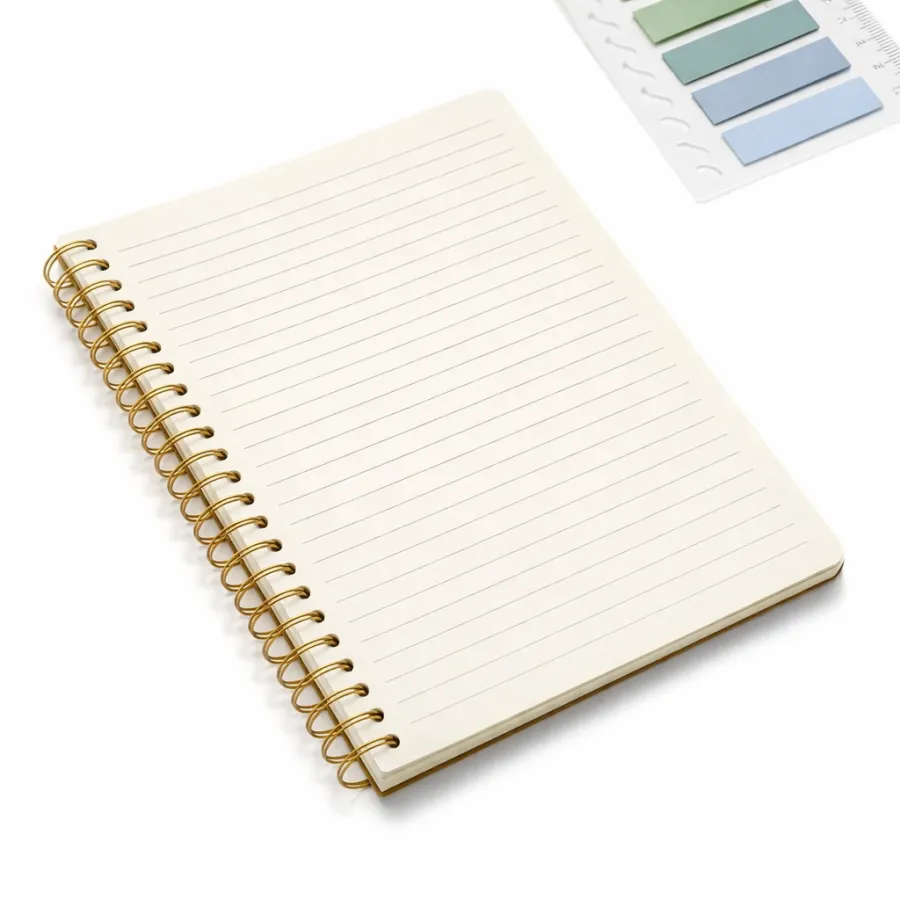 Cahier à spirale à couverture imprimée