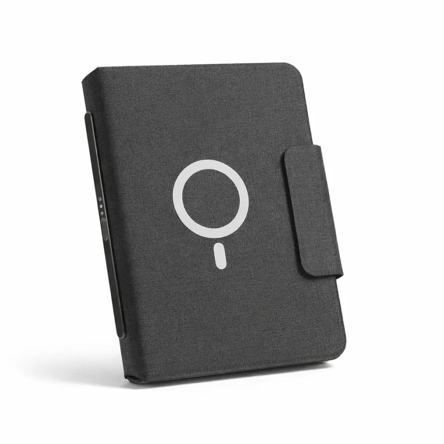 Notebook Organiser with Magnetic Wireless Charging