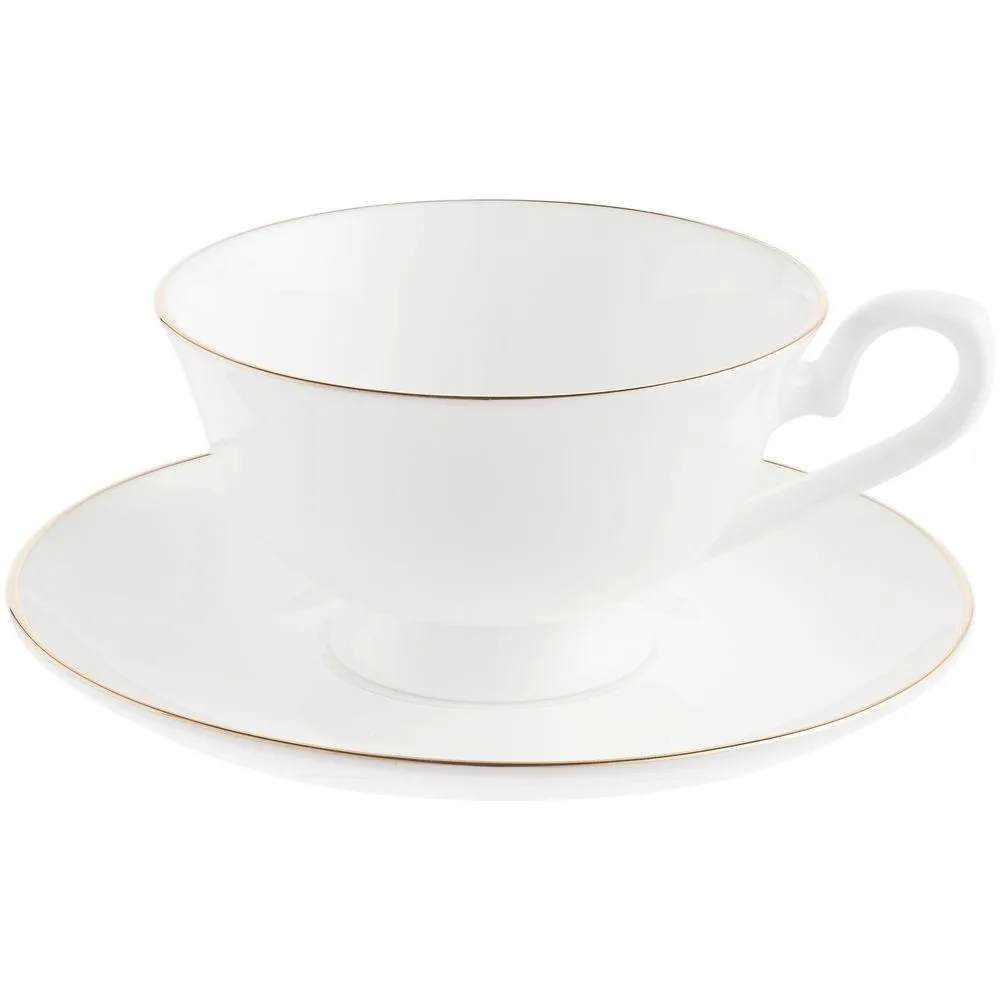 Set tasse et soucoupe « Mansion Fretwork »