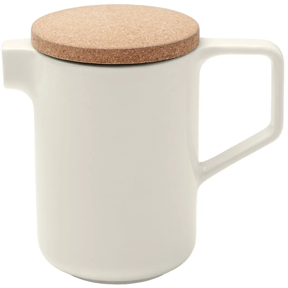 Tetera con tapa de corcho “Riposo”