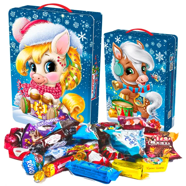 Children's Christmas Gift “Olivia & Oliver Tin”