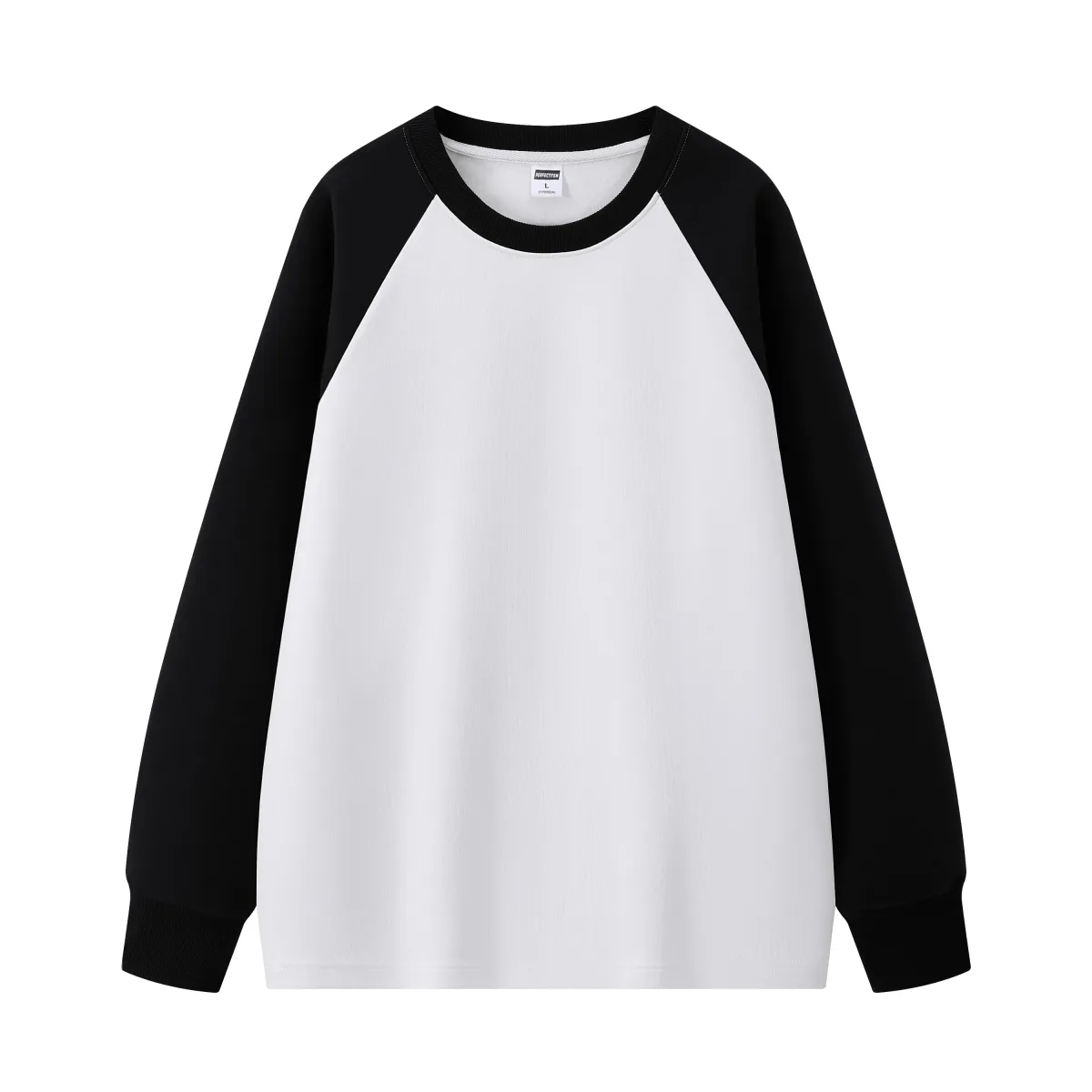 Two-Tone Raglan Sweatshirt