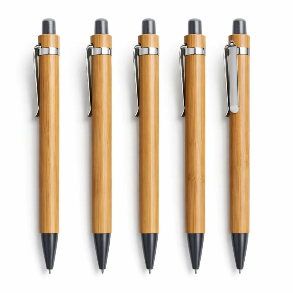 Bamboo and Plastic Eco Pen 138 mm