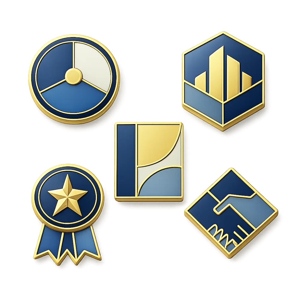 Corporate Enamel Pin Badges