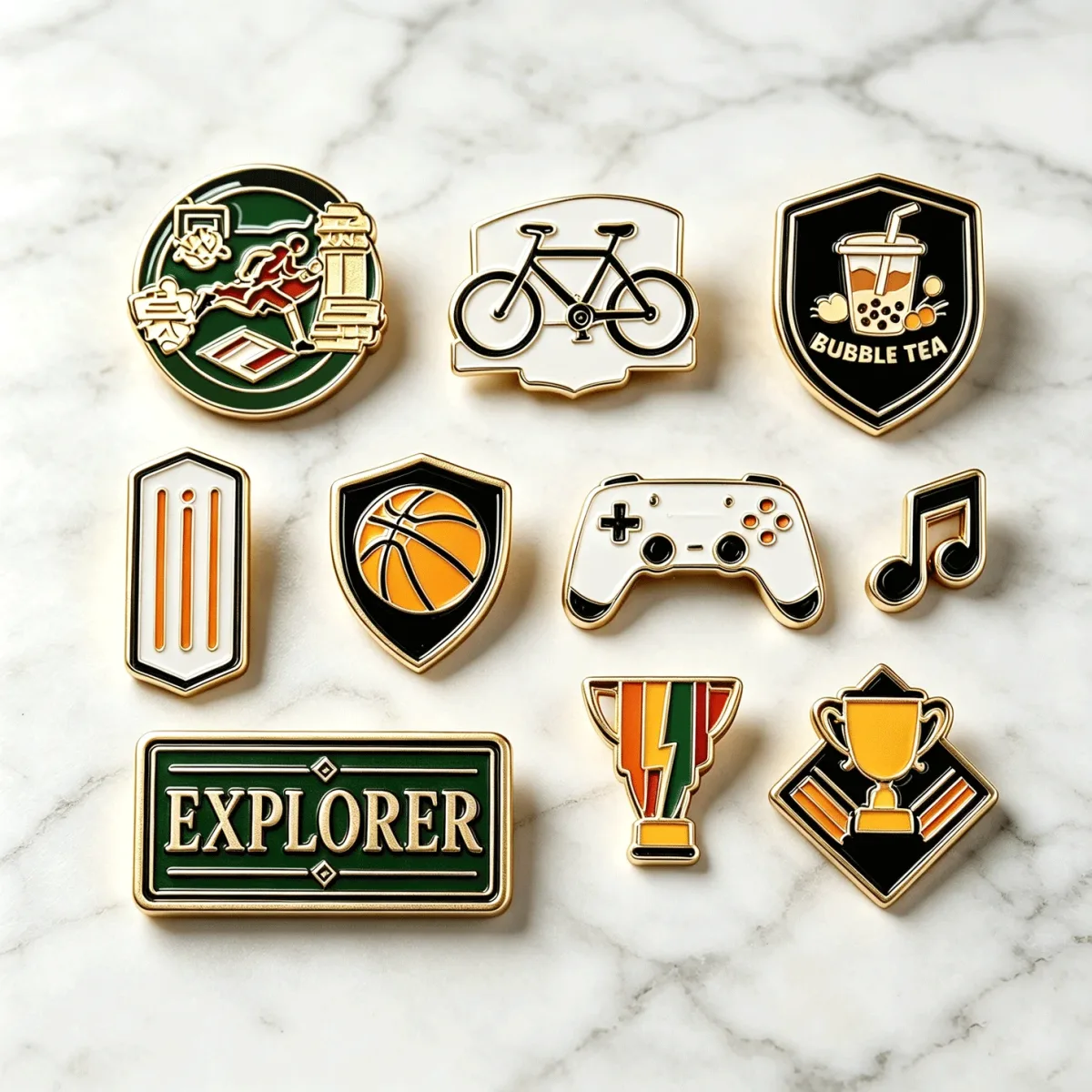 Custom Shaped Enamel Pin