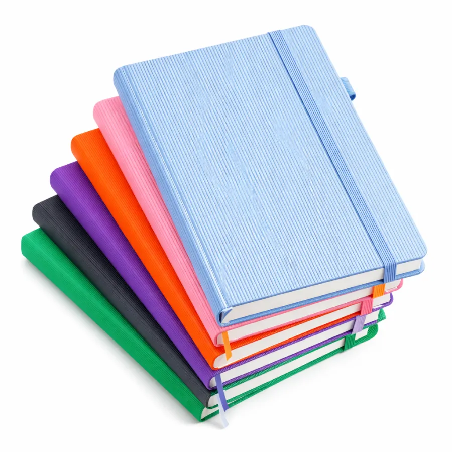 2027 A5 Diary with Elastic and Coloured Tabs