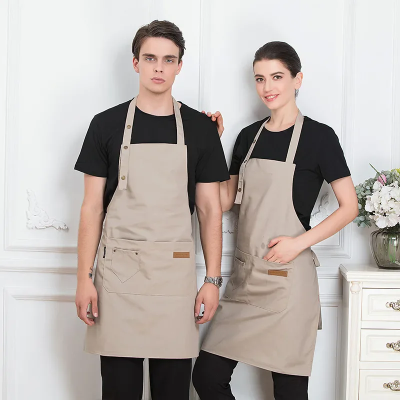 Polyester Apron with Snap Straps