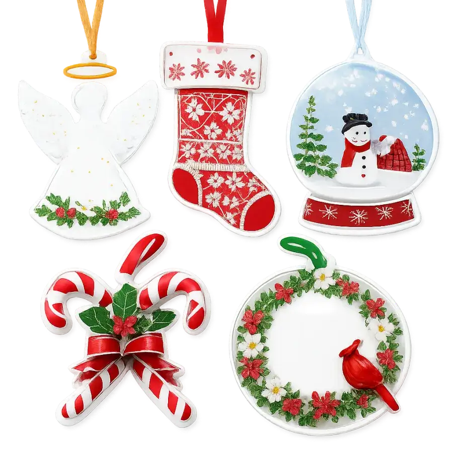Shaped Acrylic Ornament, Full-Colour Print