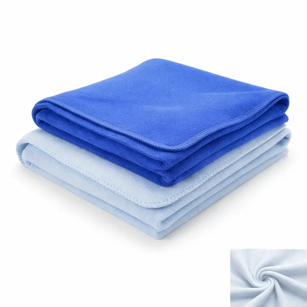 Lightweight Microfleece Travel Blanket