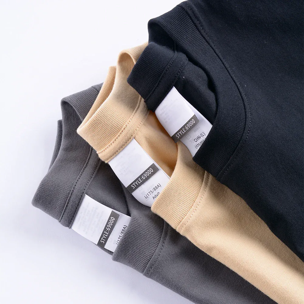 Oversized Cotton T-Shirt with Wide Neckband