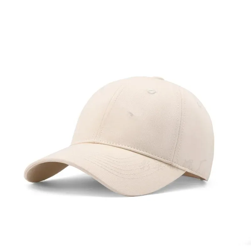 Cappellino in twill di cotone con fibbia in metallo