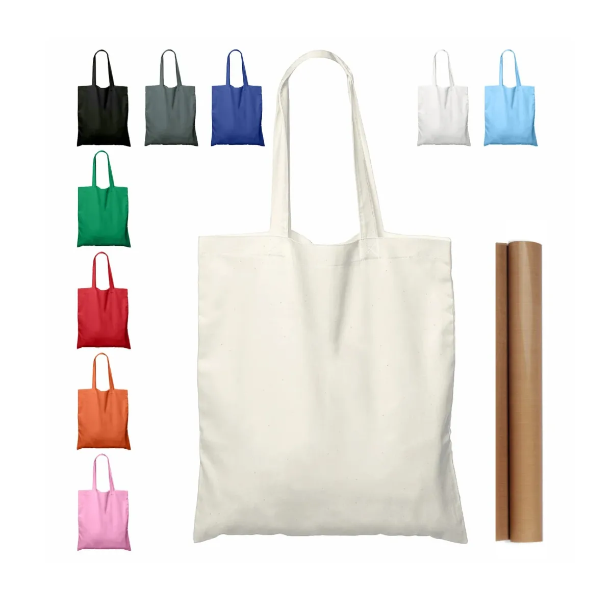 Borsa tote in cotone 35 × 40 cm