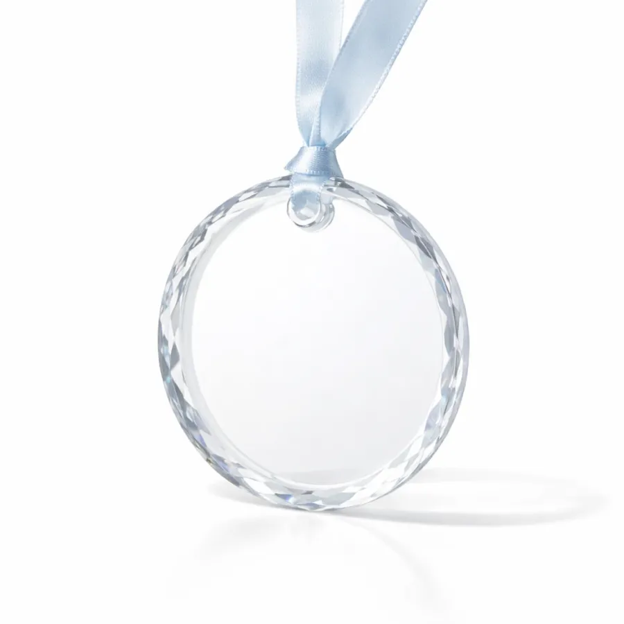 UV-Printed Crystal Ornament 8 cm