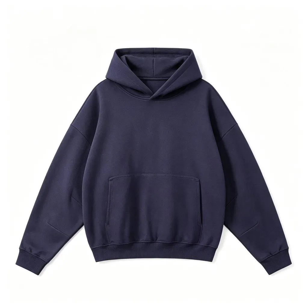 Boxy Poly-Cotton Hoodie 300 gsm