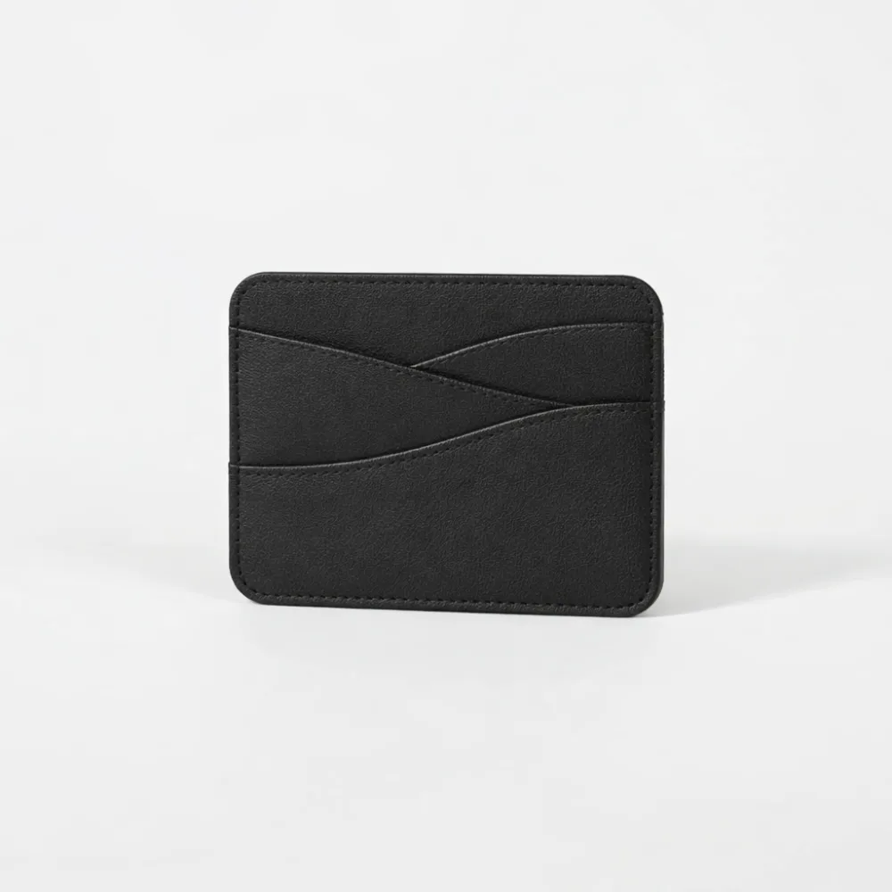 Porte-cartes à poches ondulées