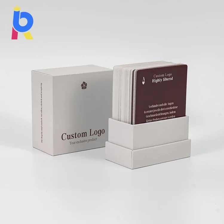 Card Deck in Lidded Box