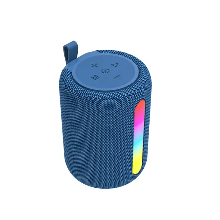 Cylinder Speaker with RGB Light