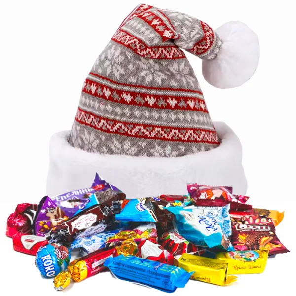 Santa Hat with Sweets