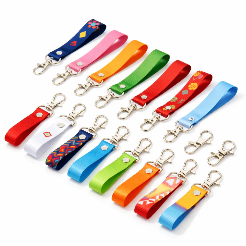 Kurzes Handgelenk-Lanyard als Schlüsselanhänger