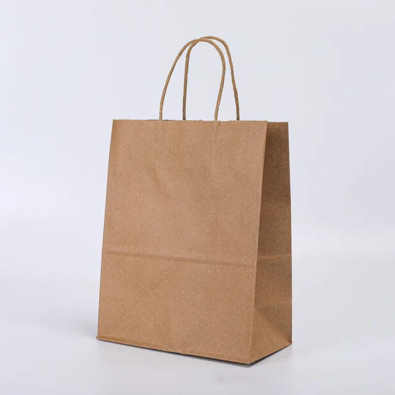 Shopper in carta kraft, quattro misure