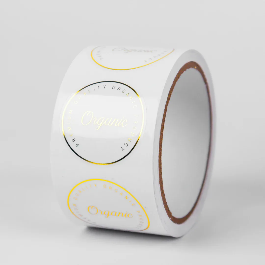 Round Stickers on a Roll