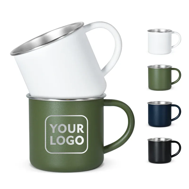 Stainless Steel Camp Mug 400 ml