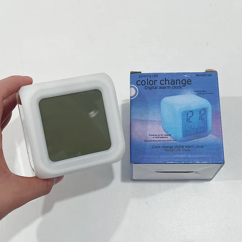 Colour-Changing Cube Alarm Clock for Sublimation