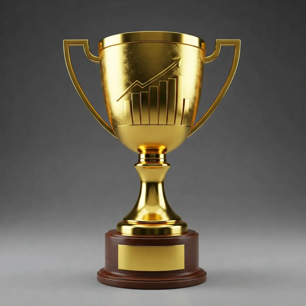 Trophäe aus Zinklegierung in Wunschform