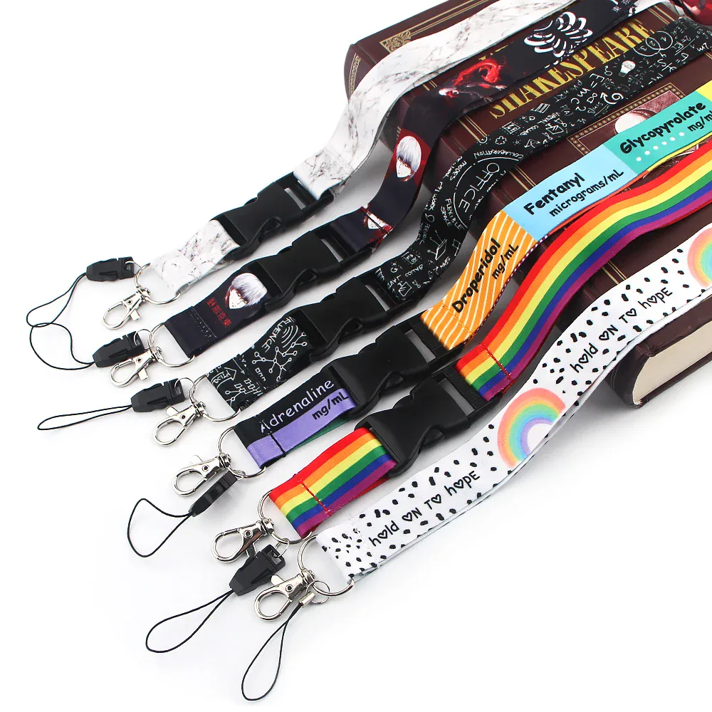 Lanyard with Side-Release Buckle and Phone Loop