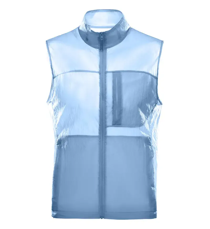 Lightweight Nylon Windbreaker Gilet