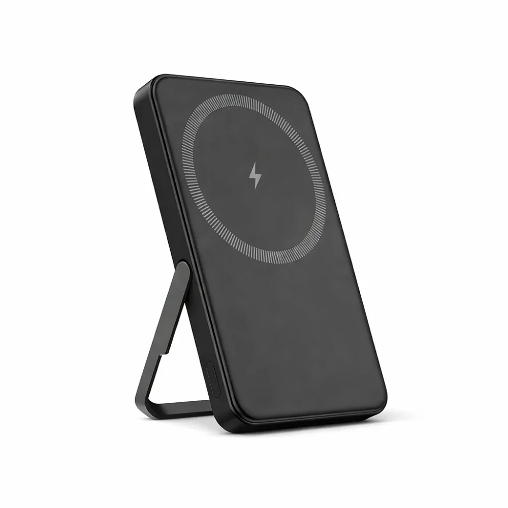 Powerbank magnético de 5000 mAh con soporte