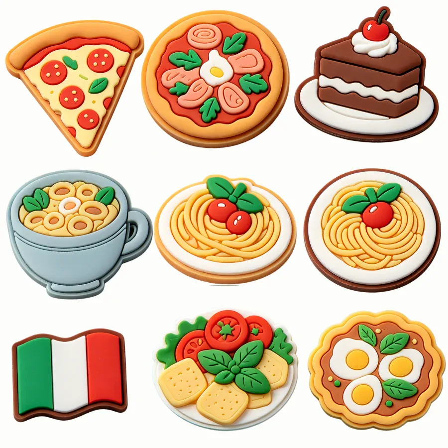 Food and Dessert PVC Magnets