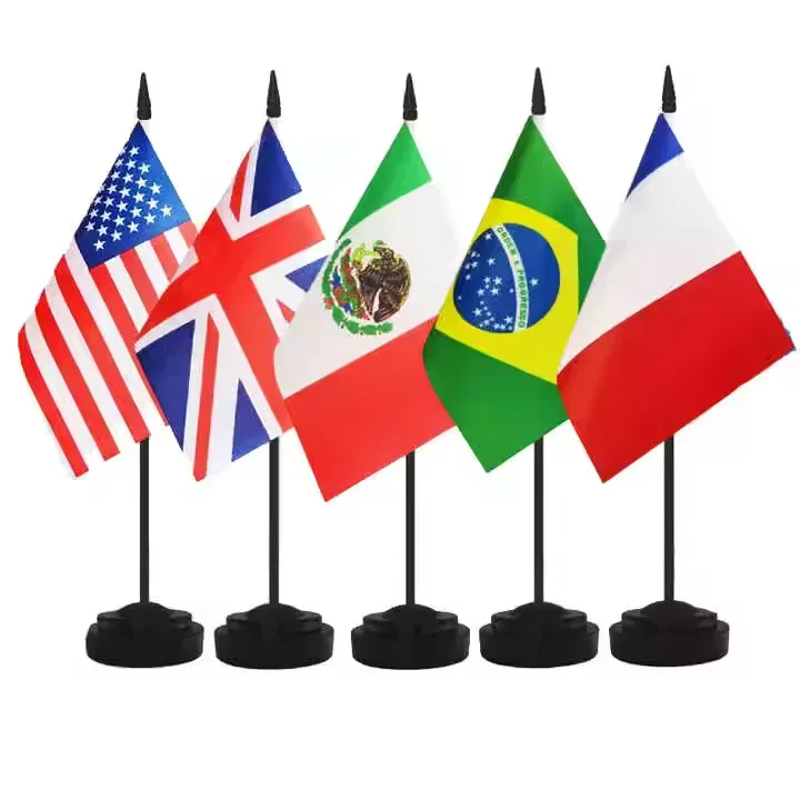 Mini Desk Flag, 14 × 21 cm