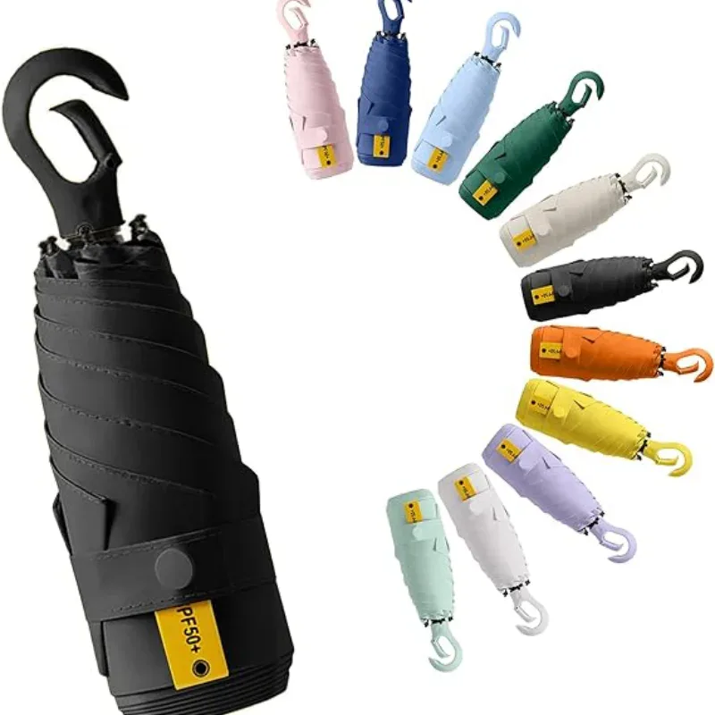 Mini parapluie capsule à cinq plis