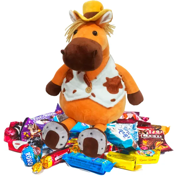 Plush Toy with Sweets “Cowboy Joe”