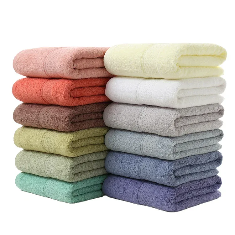Coloured Terry Towel Set