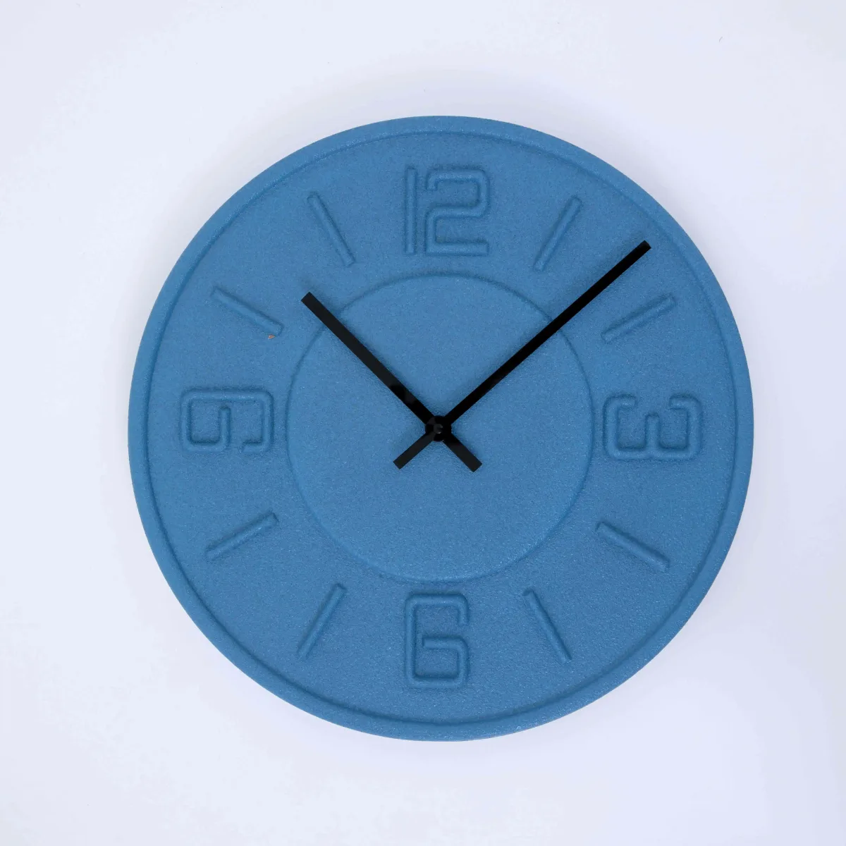 Wall Clock with Raised Numerals 45 cm