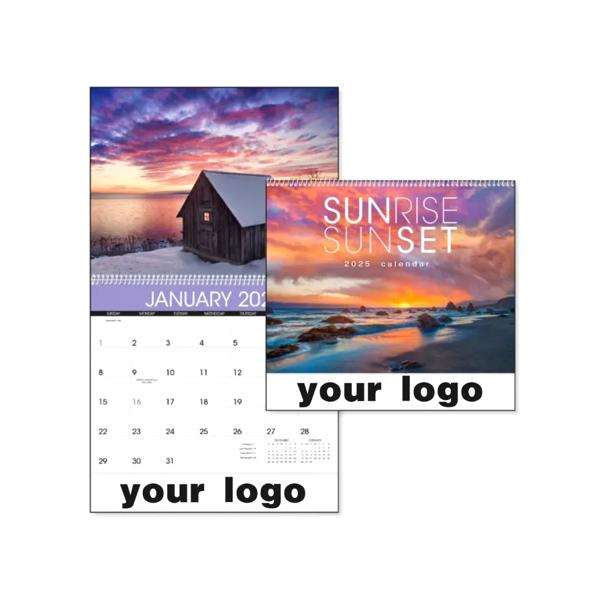 Calendrier mural photo paysages