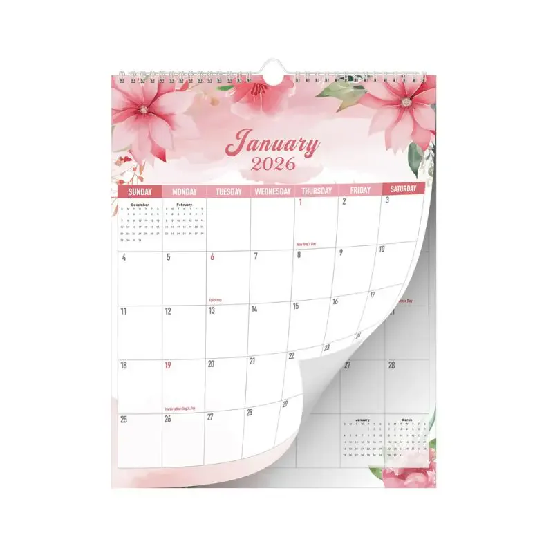 Hanging Wall Flip Calendar
