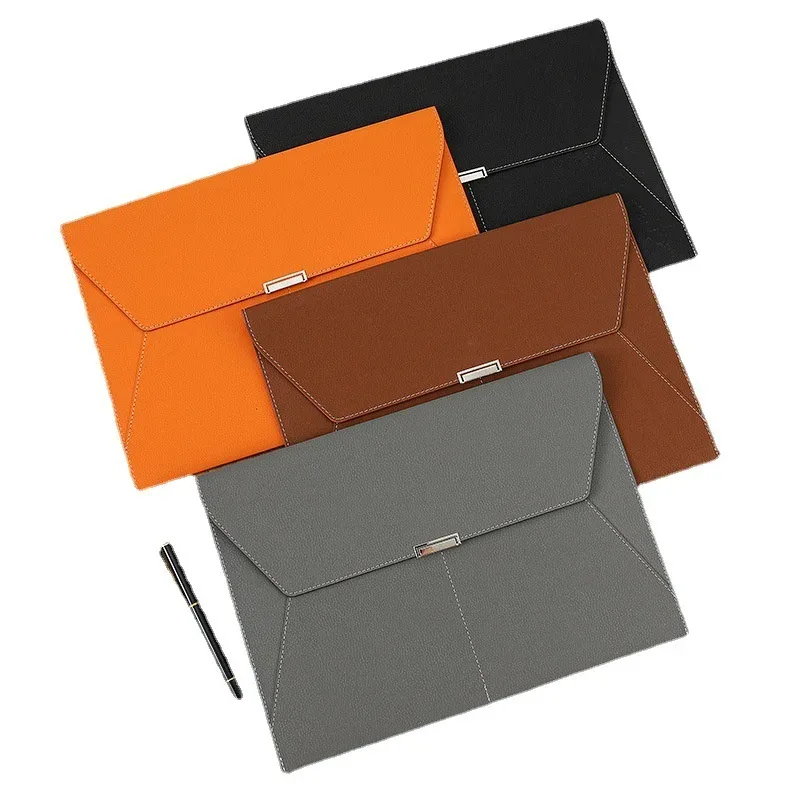 Envelope Folder with Metal Plate
