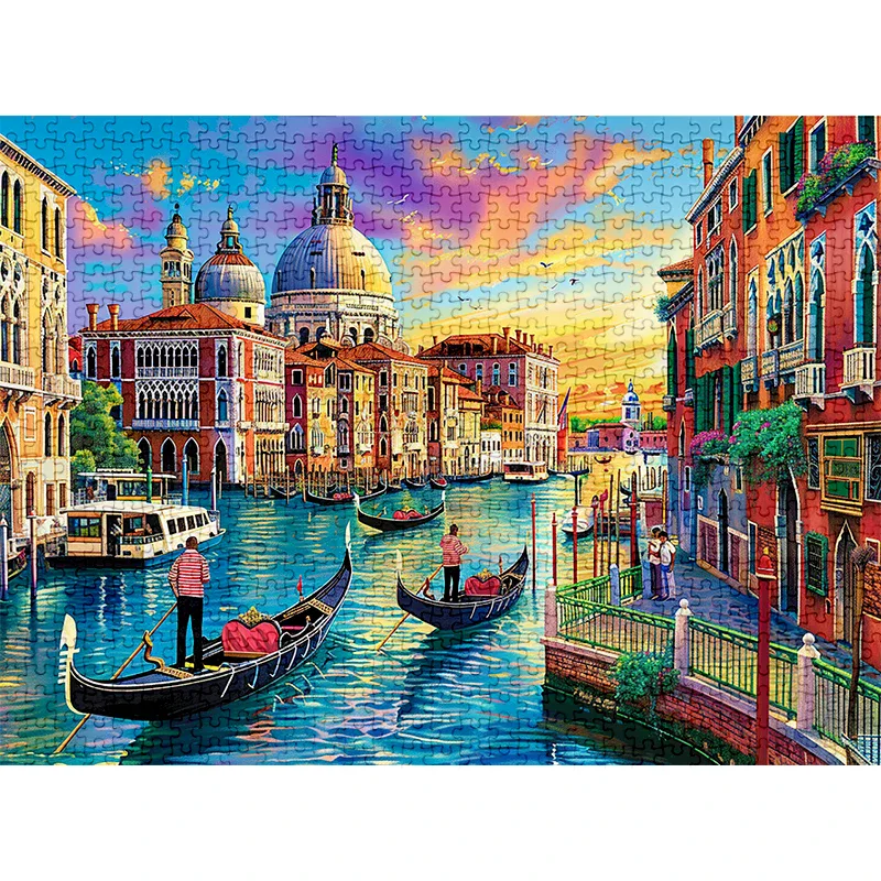 1,000-Piece Puzzle in Printed Box