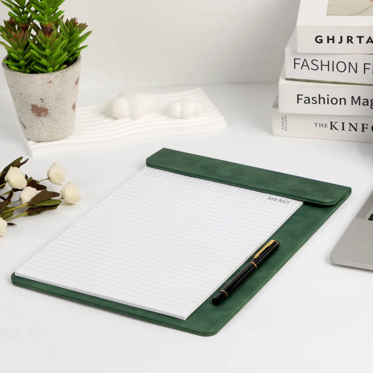 A4 Faux Leather Clipboard
