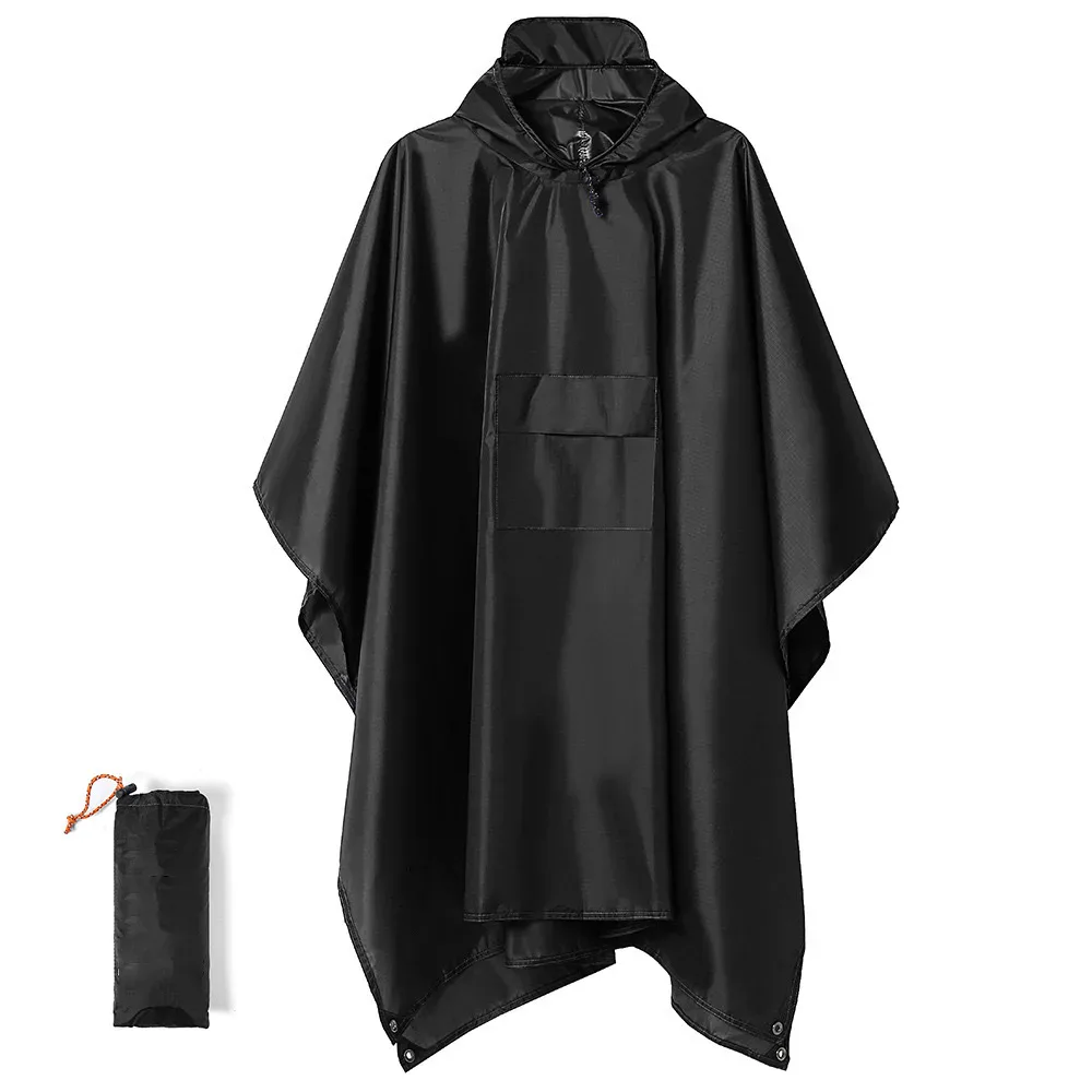 Poncho de pluie trois-en-un