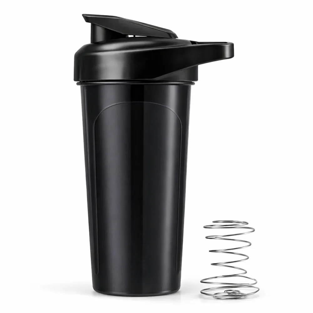 Shaker deportivo de plástico de 700 ml