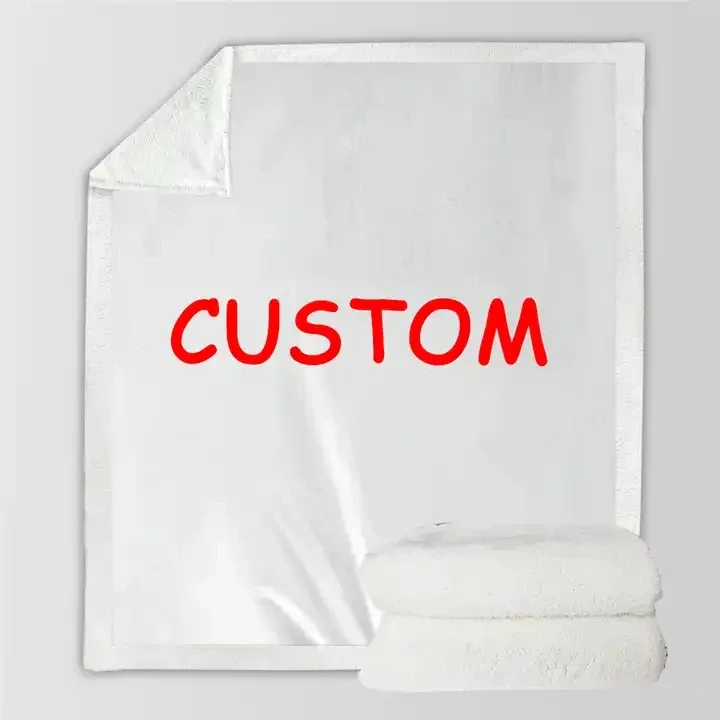 Photo Print Blanket, Fleece or Sherpa