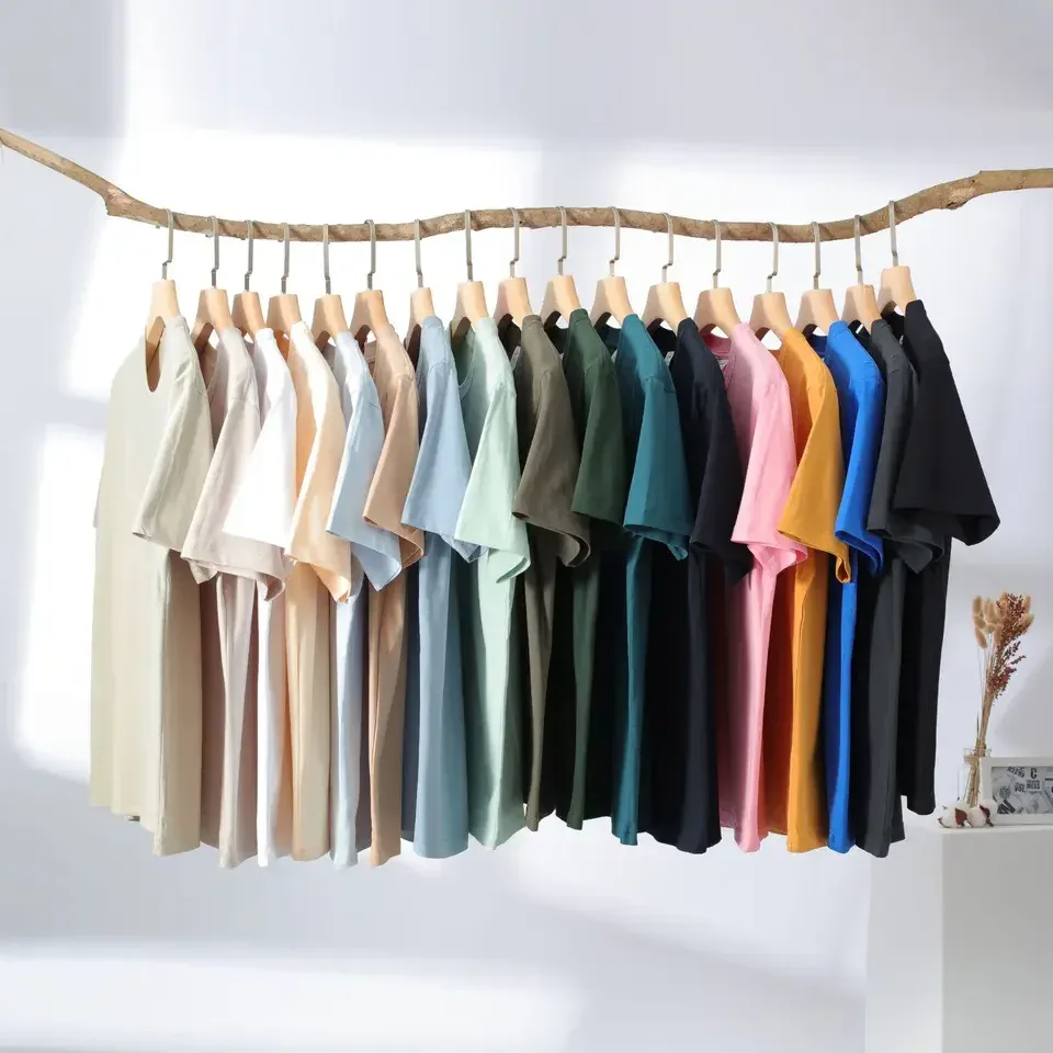 Heavyweight Black Cotton T-Shirt 240 gsm